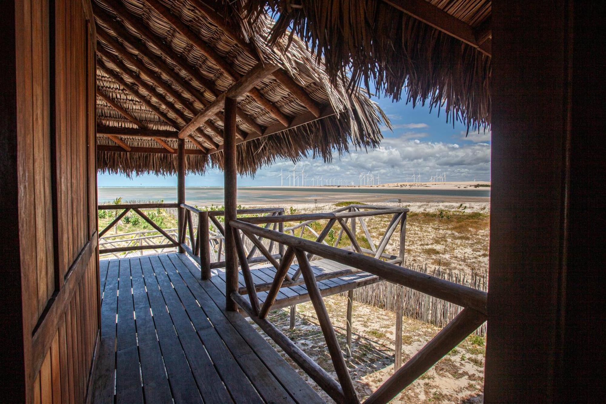 Jaguaribe Lodge E Kite Fortim Bagian luar foto