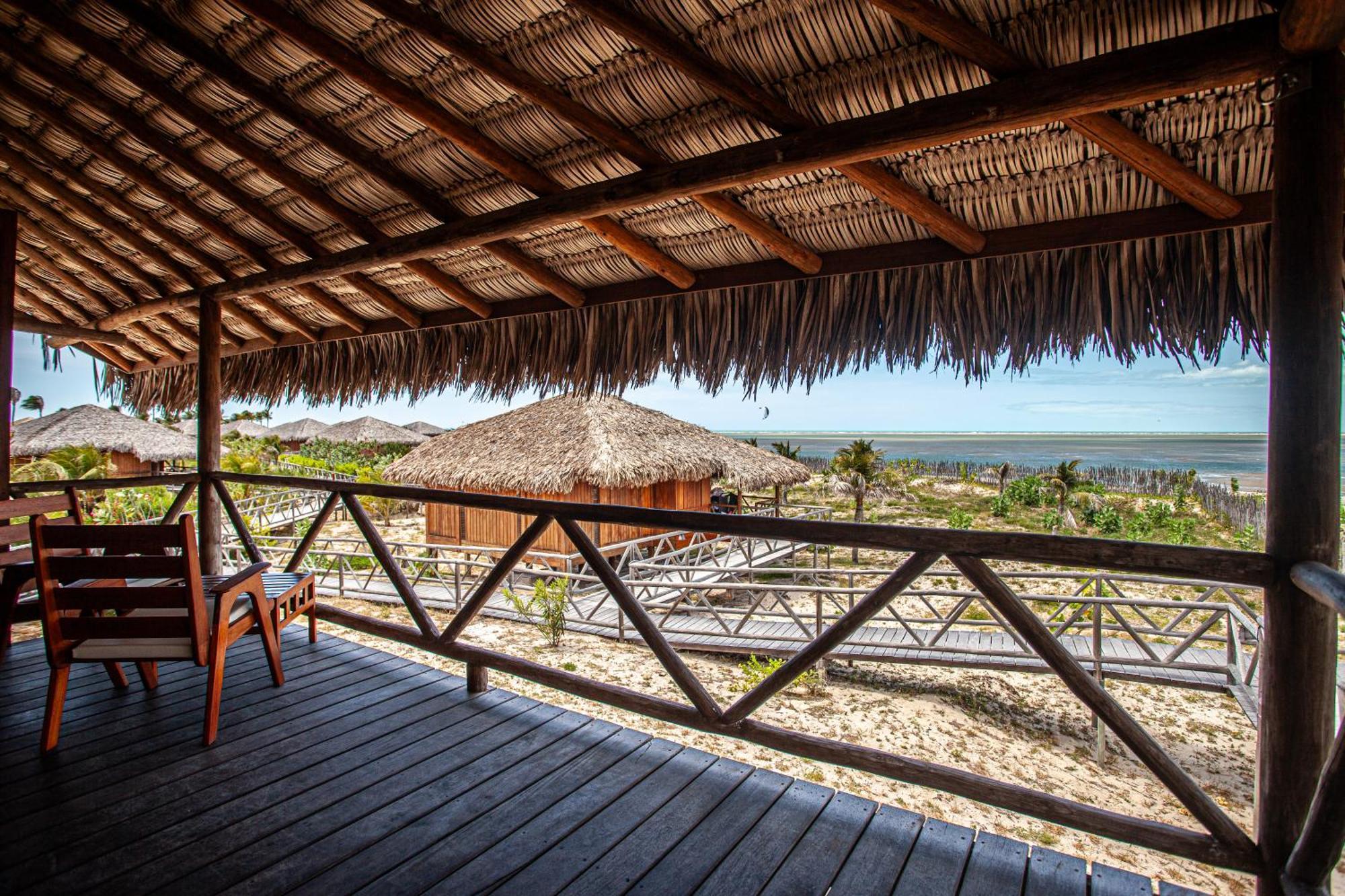 Jaguaribe Lodge E Kite Fortim Bagian luar foto